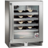 Perlick Signature Marine HH24WM43RL - 24 Inch Under Counter Single Zone Wine Cooler in Front View