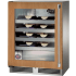 Perlick Signature Marine HH24WM44L - 24 Inch Under Counter Single Zone Wine Cooler in Front View