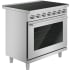 Bosch 500 Series HIS5657U - 500 Series Induction Freestanding Range 36-inch Stainless Steel