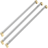 Bertazzoni HK36MASFDBXGV - 36 Inch Handle kit for 36" French Door Refrigerator - Master Series with Gold Accents