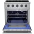 Hauslane PRD30BS - 30 Inch Freestanding Gas Range