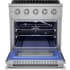 Hauslane PRG30SS - 30 Inch Freestanding Gas Range