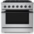 Hauslane PRG36FB - 36 Inch Freestanding Gas Range
