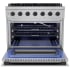 Hauslane PRG36FB - 36 Inch Freestanding Gas Range