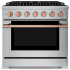 Hauslane PRG36RG - 36 Inch Freestanding Gas Range