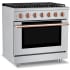 Hauslane PRD36RG - 36 Inch Freestanding Gas Range