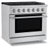 Hauslane PRD36SS - 36 Inch Freestanding Gas Range