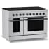 Hauslane PRG48BS - 48 Inch Freestanding Dual Fuel Range