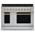 Hauslane PRG48GD - 48 Inch Freestanding Dual Fuel Range