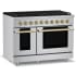 Hauslane PRG48GD - 48 Inch Freestanding Dual Fuel Range