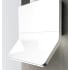 Zephyr Arc Horizon Collection AHZM90AWX - White Glass