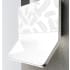 Zephyr Arc Horizon Collection AHZM90AWX - Optional White Glass with Leaf Pattern