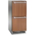 Perlick Signature Marine HP15RM46DL - 15 Inch Built-In Undercounter Refrigerator Drawers in Front View