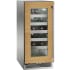Perlick Signature Marine HP15WM44L - 15 Inch Under Counter Single Zone Wine Cooler in Front View
