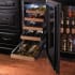 Perlick Signature Series HP15WS41R - 15" Signature Series Wine Reserve shown with custom panels.