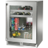 Perlick Signature Series HP24BM43RL - 24 Inch Built-In Undercounter Single Zone Beverage Center in Front View