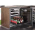 Perlick Signature Marine HP24CM43R - 24 Inch Built-In Undercounter Dual-Zone Refrigerator/Wine Reserve in Used View