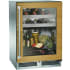 Perlick Signature Marine HP24CM44RL - 24 Inch Built-In Undercounter Dual-Zone Refrigerator/Wine Reserve in Front View