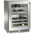 Perlick Signature Series HP24DO42L - Image Shown (Wine Reserve with Stainless Steel Glass Door)