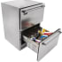 Perlick Signature Series HP24FM45DL - 24 Inch Built-In Undercounter Freezer Drawer in Opened View