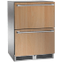 Perlick Signature Series HP24RM46 - 24 Inch Built-In Undercounter Refrigerator Drawer in Front View