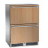 Perlick Signature Series HP24RM46DL - 24 Inch Built-In Refrigerator Drawer in Front View