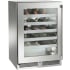 Perlick Signature Series HP24WM43LL - 24 Inch Undercounter Single Zone Wine Cooler in Front View