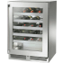 Perlick Signature Series HP24WM43R - 24 Inch Undercounter Single Zone Wine Cooler in Front View