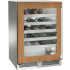 Perlick Signature Series HP24WM44L - 24 Inch Undercounter Single Zone Wine Cooler in Front View
