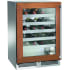 Perlick Signature Series HP24WM44LL - 24 Inch Undercounter Single Zone Wine Cooler in Front View