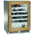 Perlick Signature Series HP24WM44LL - 24 Inch Undercounter Single Zone Wine Cooler in Front View