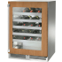 Perlick Signature Series HP24WM44R - 24 Inch Undercounter Single Zone Wine Cooler in Front View