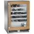 Perlick Signature Series HP24WM44RL - 24 Inch Undercounter Single Zone Wine Cooler in Front View