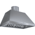 Thermador Professional Series HPCN36WS - 36 Inch Wall Mount Range Hood with 4-Speed in Angled View