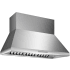 Thermador Professional Series HPCN48WS - 48 Inch Wall Mount Range Hood with 4-Speed in Front View