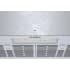Bosch 300 Series HUI36253UC - 36 Inch Custom Insert Smart Range Hood with 4 Speed/300 CFM Blower in Control Panel View