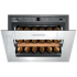 Liebherr HWGW1803 - 24" Fully Integrated Wine Cooler in White with 18 Bottle Capacity and Push-to-Open Drop-Down Door