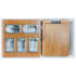 Nantucket Sinks HZTPS33WST1 - 33-inch Fireclay Worstation Condiment Servers Sink Set