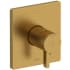 Rohl Paradox™ TPXTQ23BG - Paradox™ Single Lever Handle Thermostatic and Pressure Balance Trim with 3 Functions in Brushed Gold