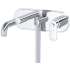 Rohl Arca™ TAA21C - Arca™ Wall Mount Thermostatic/Pressure Balance Tub Filler Trim in Chrome