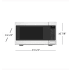 Cafe CCWK15C1WWM - 1.5 Cu. Ft. Countertop Convection/Smart Microwave Oven