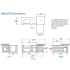 Fire Magic IL660SPD116BA - Island Dimensions