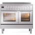 Ilve Professional Plus II UPDI406WMPSS - 40-Inch Induction Range