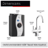 InSinkErator Hot250 HC250CSS - 8 Inch Hot/Cold Instant Hot Water Dispenser