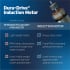 InSinkErator Badger Series BADGER5 - Continuous Feed Food Waste Disposer with Dura-Drive® 1/2 HP Heavy Duty Motor