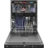 GE GDP630PGRBB - 24 Inch Fully Integrated Dishwasher Up to 16 Place Settings