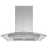 Hauslane IS200SS36 - 36 Inch Island Convertible Range Hood
