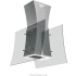 Futuro Futuro Magnolia Series IS40MAGNOLIA - 40 Inch Magnolia Island Mount Range Hood in Angled View