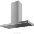 Futuro Futuro IS48TUROINOX - 48″ Turo Inox Island Range Hood in Angled View