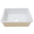 Nantucket Sinks ISFC24WSB1 - Fireclay White Single Bowl Dualmount Sink
